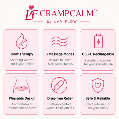 CrampCalm™ Period Pain Relief Belt